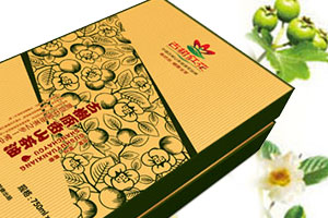 古樹紅花山茶油禮盒包裝設計案例