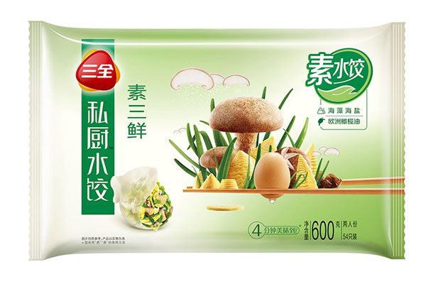 三全水餃包裝設(shè)計(jì)形象亮相