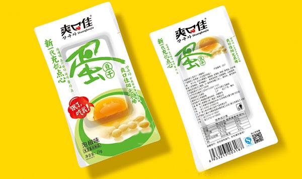 爽口佳雞蛋干品牌包裝視覺設(shè)計