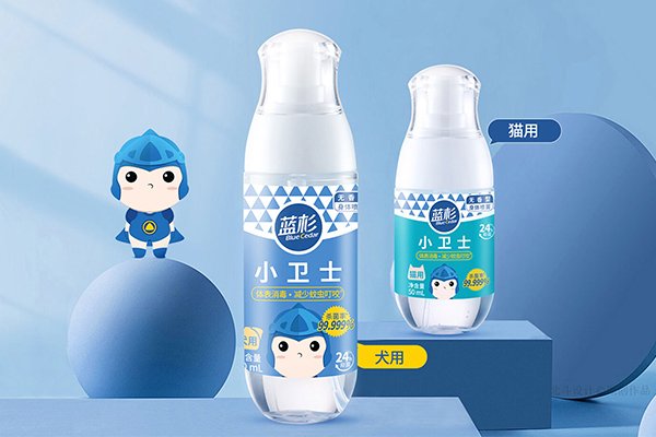 藍杉寵物消殺戰(zhàn)略包裝包裝設(shè)計