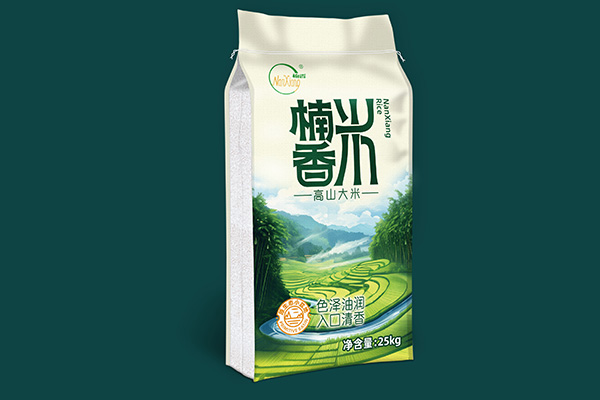 ?北斗設(shè)計(jì)x楠香大米包裝設(shè)計(jì)落地