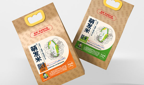 胚萌大米包裝設計
